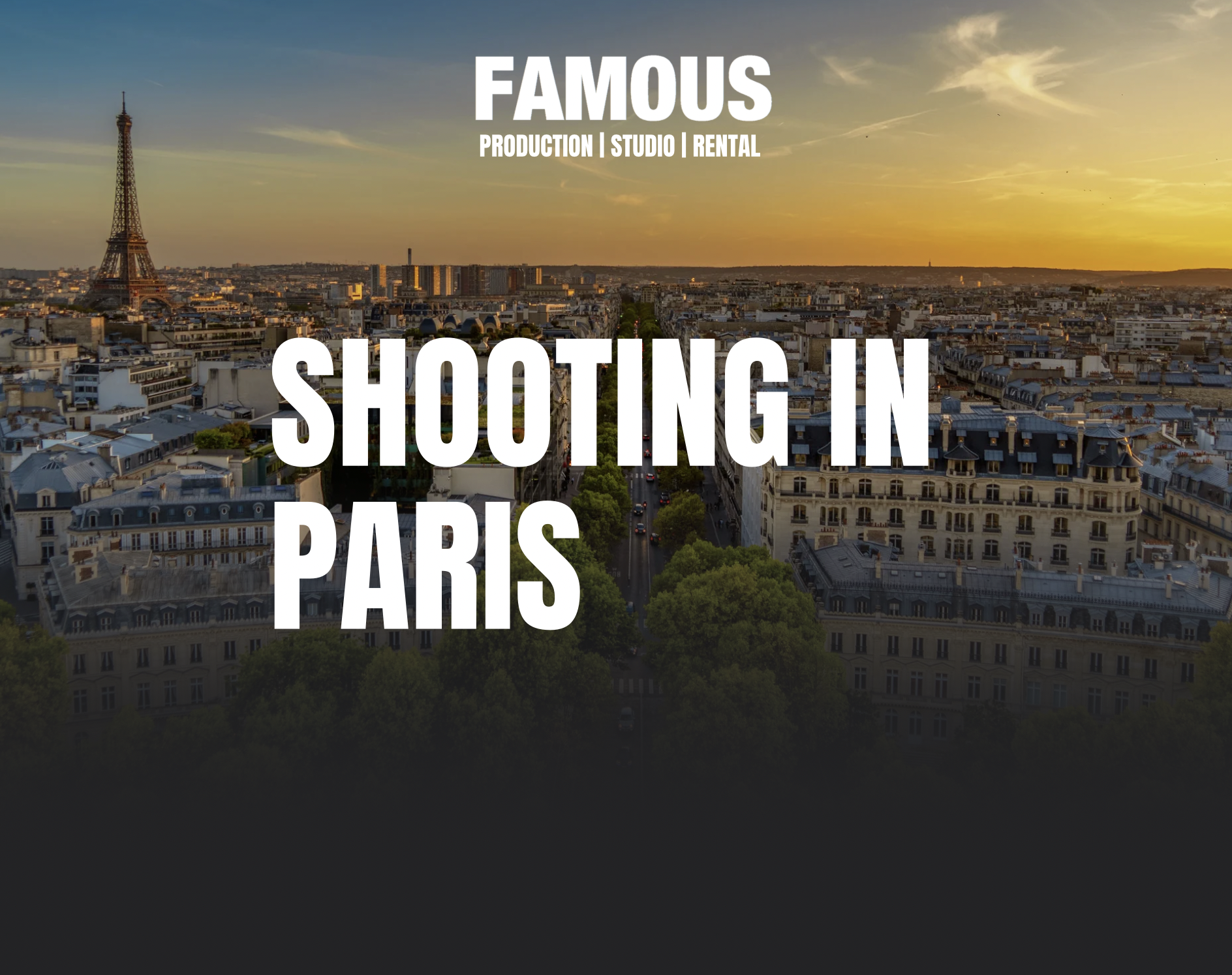 FAMOUS PRODUCTION SERVICES | FAMOUS PRODUCTION